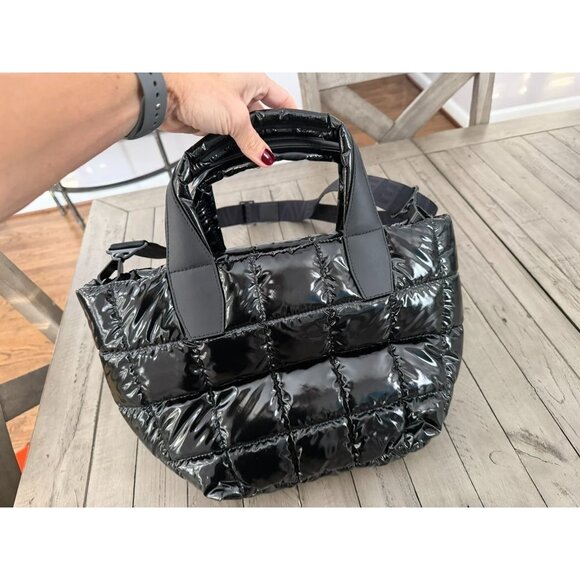 NWT VeeCollective Small Porter Water Resistant Quilted Recycled Nylon Tote - Picture 8 of 15